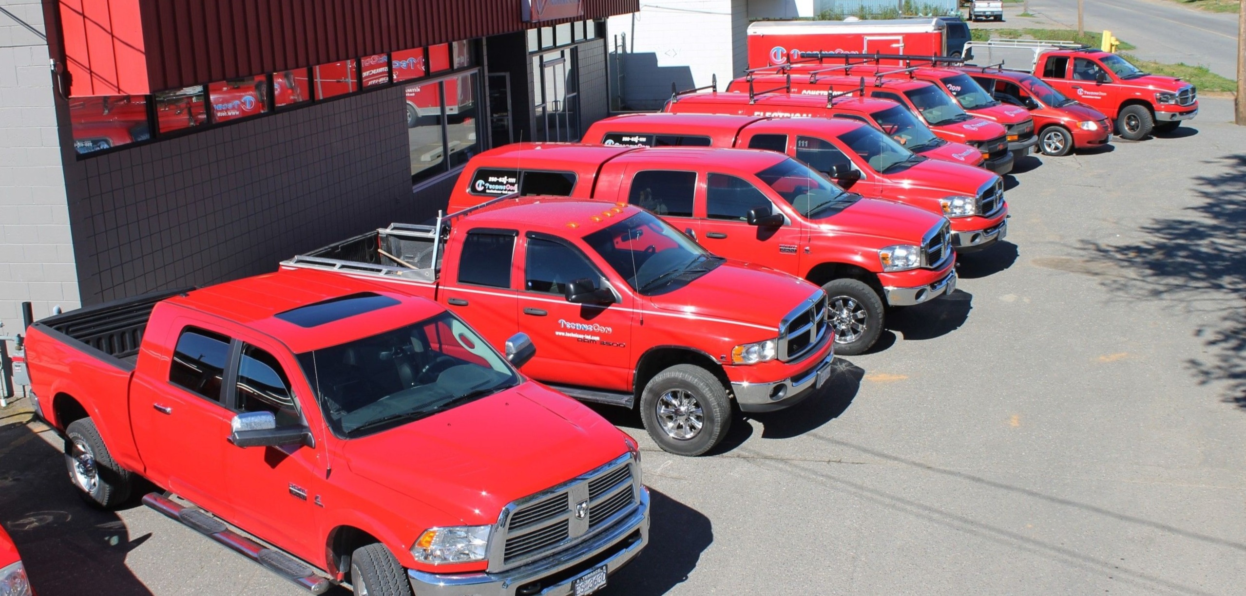 Technicon service fleet, Terrace yard